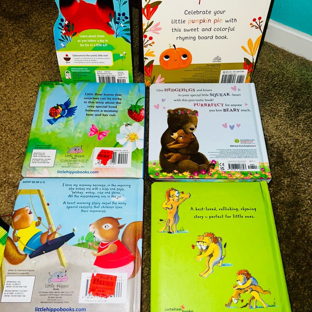 Scholastic Storybook Set with Blue and Orange Covers - Picture 2 of 2
